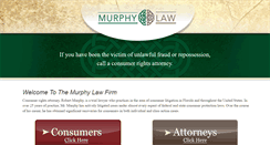 Desktop Screenshot of lawfirmmurphy.com